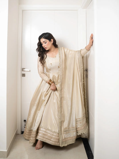 Elegant Anarkali Gown Set for Weddings & Diwali Celebrations